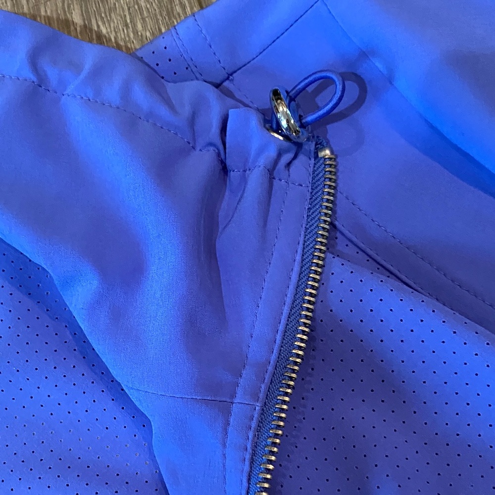 Zenergy by Chico's Perforated Jacket in Bright Blue - Picture 4 of 9